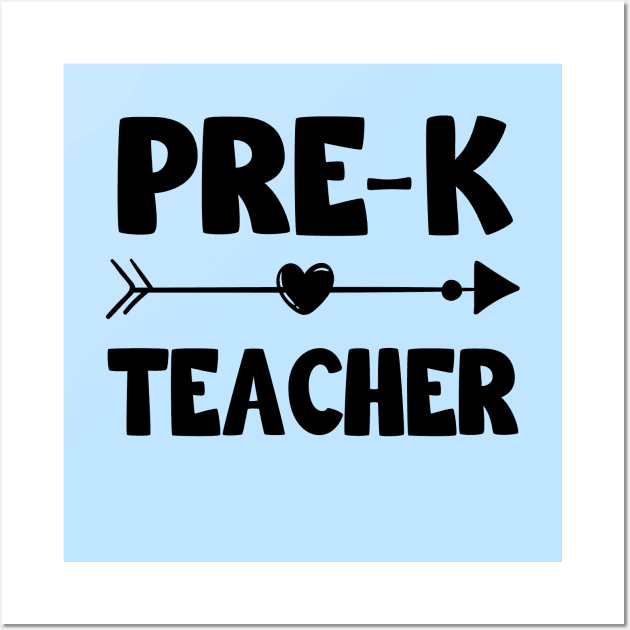 Pre-K Crew Wall Art by Teesamd